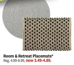 Meijer Room & Retreat Placemats offer