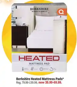 Meijer Berkshire Heated Mattress Pads offer