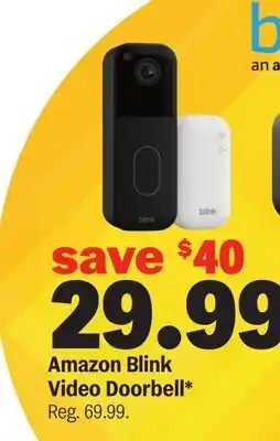 Meijer Amazon Blink Video Doorbell offer