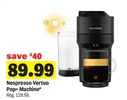Meijer Nespresso Vertuo Pop + Machine offer