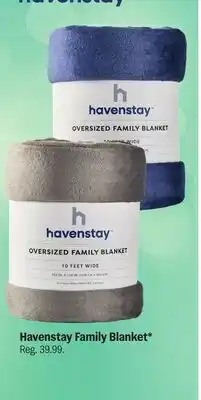 Meijer Havenstay Family Blanket offer