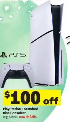 Meijer PlayStation 5 Standard Disc Consoles offer