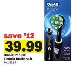 Meijer Oral-B Pro 1000 Electric Toothbrush offer
