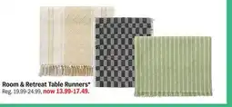 Meijer Room & Retreat Table Runners offer