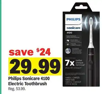 Meijer Philips Sonicare 4100 Electric Toothbrush offer