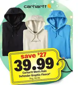 Meijer Carhartt Men's Rain Defender Graphic Fleece offer