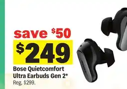 Meijer Bose Quietcomfort Ultra Earbuds Gen 2 offer