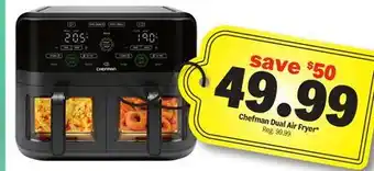 Meijer Chefman Dual Air Fryer offer