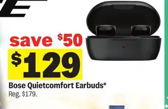 Meijer Bose Quietcomfort Earbuds offer