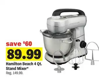 Meijer Hamilton Beach 4 Qt. Stand Mixer offer