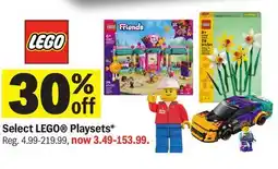 Meijer Select LEGO Playsets offer