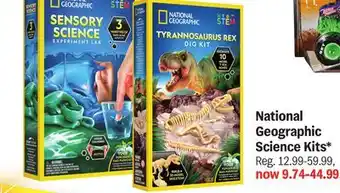 Meijer National Geographic Science Kits offer