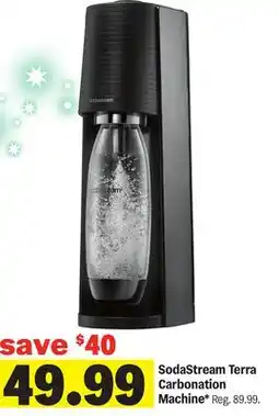 Meijer SodaStream Terra Carbonation Machine offer