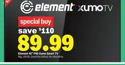 Meijer Element 40 FHD Xumo Smart TV offer