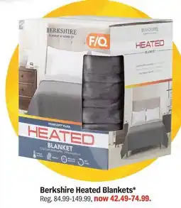 Meijer Berkshire Heated Blankets offer