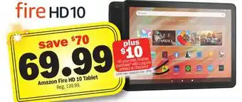 Meijer Amazon Fire HD 10 Tablet offer