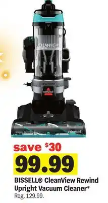 Meijer BISSELL CleanView Rewind Upright Vacuum Cleaner offer