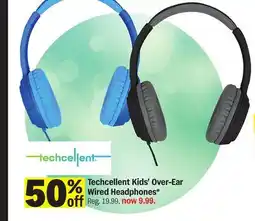 Meijer Techcellent Kids' Over-Ear Wired Headphones offer