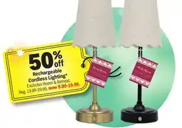 Meijer Rechargeable Cordless Lighting offer
