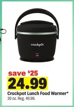 Meijer Crockpot Lunch Food Warmer offer