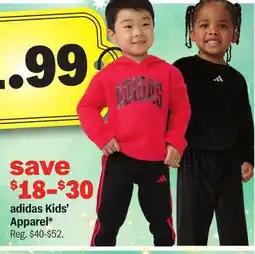 Meijer adidas Kids' Apparel offer