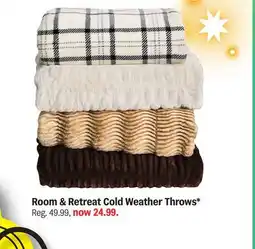Meijer Room & Retreat Cold Weather Throws offer