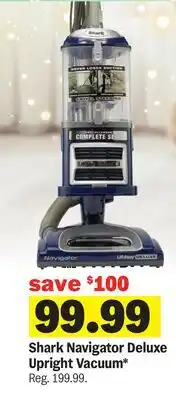 Meijer Shark Navigator Deluxe Upright Vacuum offer