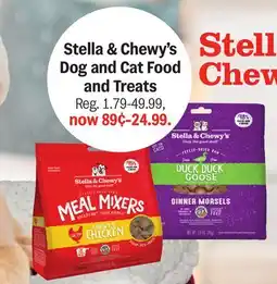 Meijer Stella & Chewy's Dog and Cat Food and Treats offer