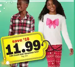 Meijer Falls Creek Kids' Sleepwear Sets offer