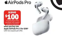 Meijer Apple AirPods Pro 3 offer