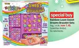 Meijer Rainbow Loom Sweet Dreams Bracelet Sets offer