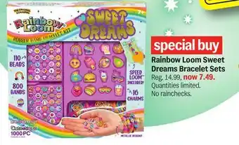 Meijer Rainbow Loom Sweet Dreams Bracelet Sets offer