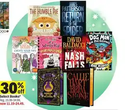 Meijer Select Books offer