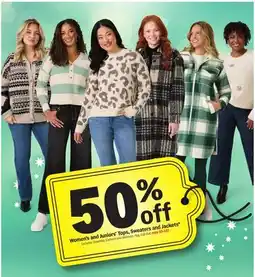 Meijer Women's and Juniors' Tops, Sweaters and Jackets offer