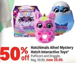 Meijer Hatchimals Alive! Mystery Hatch Interactive Toys offer