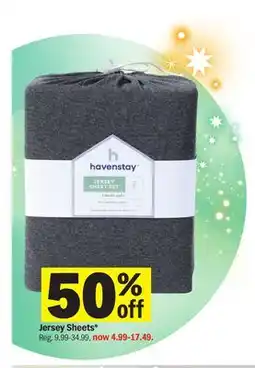 Meijer Jersey Sheets offer