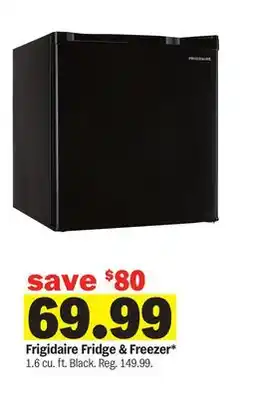 Meijer Frigidaire Fridge & Freezer offer