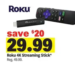 Meijer Roku 4K Streaming Stick offer