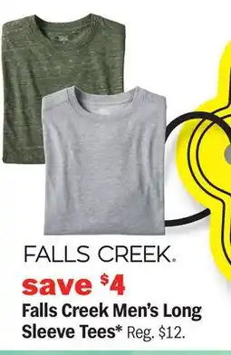 Meijer Falls Creek Men's Long Sleeve Tees offer