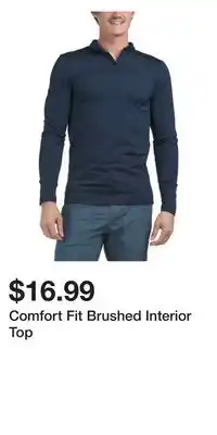 TJ Maxx Comfort Fit Brushed Interior Top offer