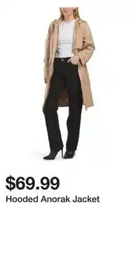 TJ Maxx Hooded Anorak Jacket offer