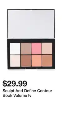 TJ Maxx Sculpt And Define Contour Book Volume Iv offer