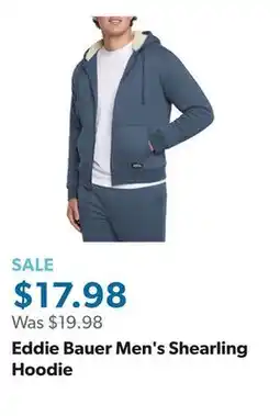 Sam's Club Eddie Bauer Men's Shearling Hoodie offer