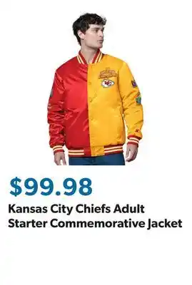 Sam's Club Kansas City Chiefs Adult Starter Commemorative Jacket offer