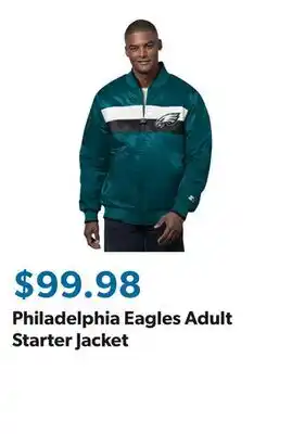 Sam's Club Philadelphia Eagles Adult Starter Jacket offer