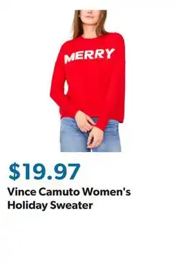 Sam's Club Vince Camuto Women's Holiday Sweater offer