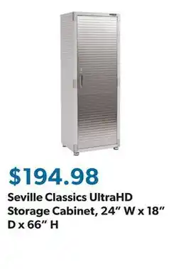 Sam's Club Seville Classics UltraHD Storage Cabinet, 24 W x 18 D x 66 H offer