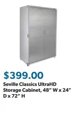 Sam's Club Seville Classics UltraHD Storage Cabinet, 48 W x 24 D x 72 H offer
