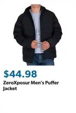 Sam's Club ZeroXposur Men's Puffer Jacket offer