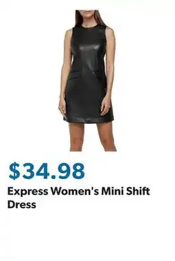 Sam's Club Express Women's Mini Shift Dress offer